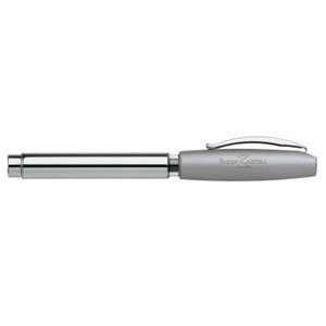  Faber Castell Basic Metal Fountain Pen (Silver Cap, Fine 