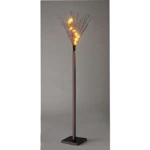   DLHA107F OBB Ice Cube Floor Lamp, Oil Brushed Bronze: Home Improvement