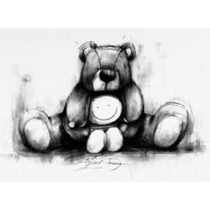 Doug Hyde   Bear Hug Study Giclee on Paper