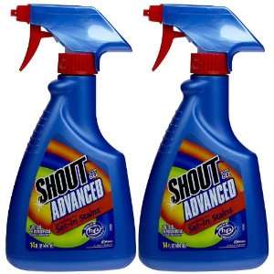  Shout Advanced Stain Remover Trigger, 14 oz 2 pack 