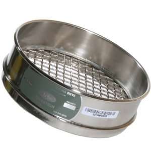 Advantech Stainless Steel Sieves, 12 Diameter, 0.375 Mesh 