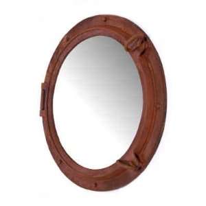  Porthole Mirror 20 Rust Finish Nautical Tropical Home 