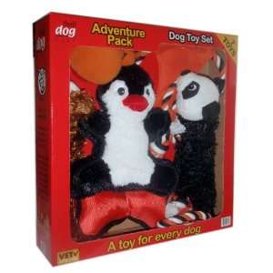  Think Dog Play Adventure Pack Dog Toy Set of 7 Toys: Pet 