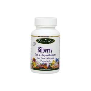  Bilberry 100 mg with Goji & Chrysanthemum 100 mg 60 Vegi 