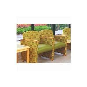  Savoy Series Two Seats with Center Arm Finish Cherry 