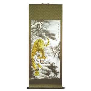  Tiger on the Hunt Large Wall Scrolls 
