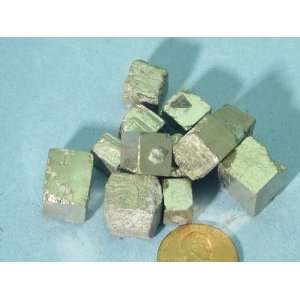 Iron Pyrite Cubes lapidary specimen
