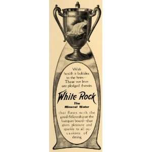  1906 Ad White Rock Mineral Water Fairy Perched Challis 