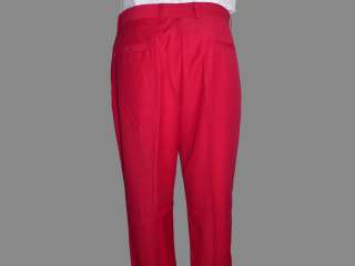   Landisun Custom Made To Measure Red Mens Suit (2PCS) CMS3085  