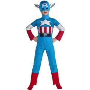  Captain America Costume   Child Costume: Toys & Games
