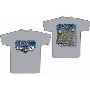  Carl Edwards AFLAC Schedule Tee: Sports & Outdoors