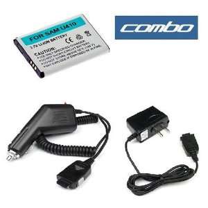 Standard Lithium Ion Replacement Battery + Rapid Car Charger + Home 