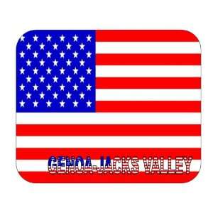  US Flag   Genoa Jacks Valley, Nevada (NV) Mouse Pad 