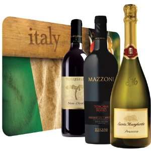  Italian Wine Gift Trio: Grocery & Gourmet Food