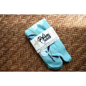  Blue Flowers V Toe Flip Flop Socks: Everything Else