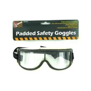 Padded safety goggles   Case of 80:  Industrial 