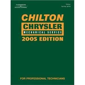   ) (Chilton Daimlerchrysler Service Manual [Hardcover]: Chilton: Books