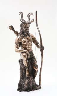 HERNE THE HUNTER STATUE FIGURINE ENGLISH FOLKLORE GHOST ARCHER FOREST 
