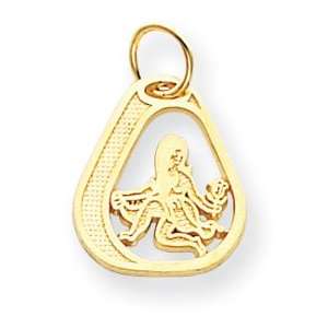  14K Gold Virgo Charm [Jewelry]
