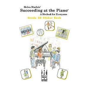  Succeeding at the Piano: Sticker Book   Grade 2B: Musical 