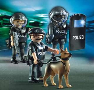 PLAYMOBIL® 5181 German Police Special Forces Unit New 2012   S&H FREE 