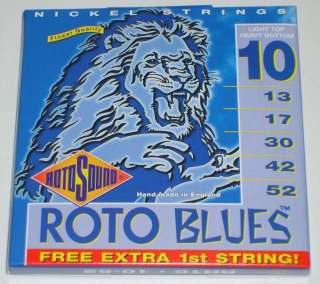 Lot/10 ROTOSOUND RH10 Roto Blues Electric Guitar String  