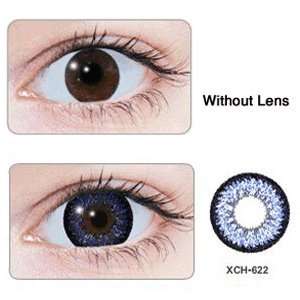  Colored Cosmetic Lens in Super Nudy Blue Health 