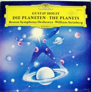 WILLIAM STEINBERG holst the planets LP VG 2530 102 Vinyl German DG 2nd 