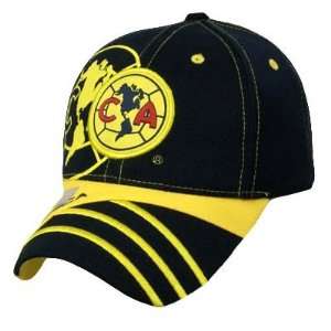  SOCCER MEXICO OFFICIAL AGUILAS AMERICA HAT CAP NAVY BLU 