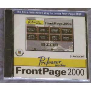  Professor Teaches Frontpage 2000 & Frontpage2002 Software 