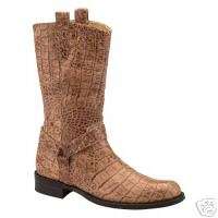 Cole Haan Richland Distressed Croc Boots 9.5 New $575  