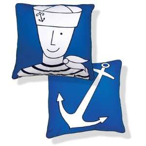  Ahoy Matey Reversible Pillow