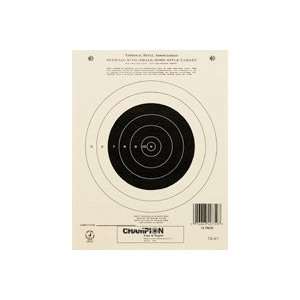  Champion Shooting Targets 50 yd. Small Bore Rifle   Single 