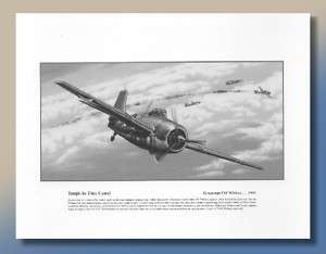 WWII Aviation Art: Grumman F4F Wildcat  