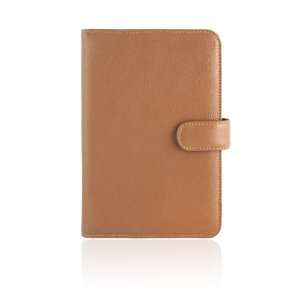  Leather Flip Open 7 Inch Book Style Carry Case / Cover for the Coby 