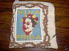 Mexican Henry Frida spanish Fabric coin/change purse