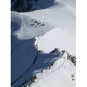  Aiguille du Midi, French Alps, Chamonix, France Premium 