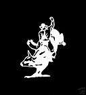 Rodeo Bull Rider Decal 8 tall #266