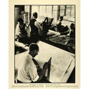 1933 Print Aikins Machinery Drafting Room Shoe United Boston Machine 