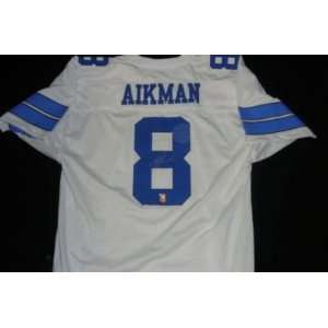  COWBOYS TROY AIKMAN SIGNED AUTHENTIC JERSEY AIKMAN AUTH 