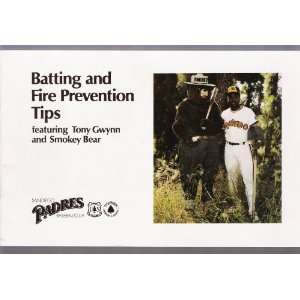   and Fire Prevention Tips Booklet San Diego Padres: Sports Collectibles