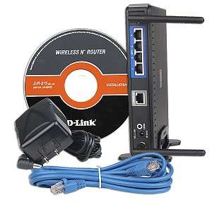 Link DIR 615 300Mbps 802.11n Wireless N LAN/Firewall 4 Port Router 