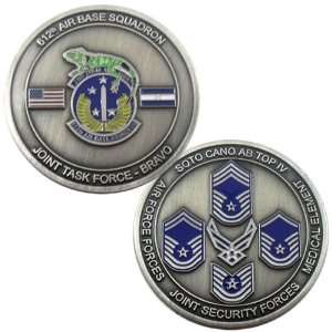  612th Air Base Sq Challenge Coin 