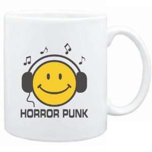  Mug White  Horror Punk   Smiley Music