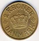 DENMARK 2 KRONER 1926 CHRISTIAN X   KM 825.1