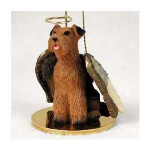  Airedale Terrier Angel Dog Breed Ornament: Home & Kitchen
