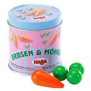 Haba Wooden Play Food in Delightfully Illustrated Tins, Zwieback Toast