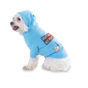 DRAFT BEER, NOT PEOPLE Hooded (Hoody) T Shirt with pocket for your Dog 