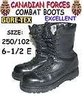 Military WATERPROOF Cold Weather FULL LEATHER GoreTex ICW COMBAT BOOTS 