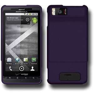 Quality Amzer Rubberized Purple Snap Case For Motorola Milestone X 